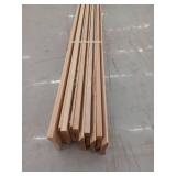 10 Pieces Oak Base, 8ft L x 2.75 H, 80 Linear Feet