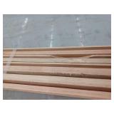 10 Pieces Oak Base, 8ft L x 2.75 H, 80 Linear Feet