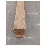 10 Pieces Oak Base, 8ft L x 2.75 H, 80 Linear Feet