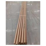 10 Pieces Oak Base, 8ft L x 2 13/16 H, 80 Linear Feet