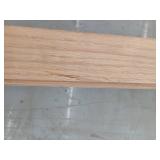 10 Pieces Oak Casing, 7ft 5/8 L x 2 5/16 H, 70 Linear Feet