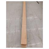 10 Pieces Oak Casing, 7ft L x 2.25 H, 70 Linear Feet