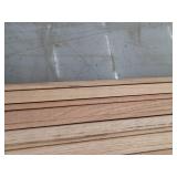 10 Pieces Oak Casing, 7ft L x 2 1/8 H, 70 Linear Feet