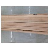 10 Pieces Oak Casing, 7ft L x 2 1/8 H, 70 Linear Feet