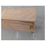 10 Pieces Oak Casing, 7ft L x 2 3/16 H, 70 Linear Feet