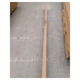 10 Pieces Oak Casing, 7ft L x 2 3/16 H, 70 Linear Feet