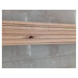 10 Pieces Oak Casing, 7ft L x 2 1/4 H, 70 Linear Feet