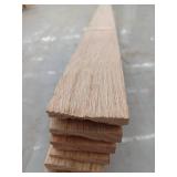 10 Pieces Oak Casing, 7ft L x 2 1/4 H, 70 Linear Feet