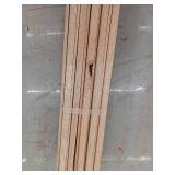 10 Pieces Oak Casing, 7ft L x 2 1/4 H, 70 Linear Feet