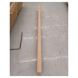10 Pieces Oak Casing, 7ft L x 2 3/16 H, 70 Linear Feet
