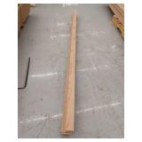 10 Pieces Oak Casing, 7ft L x 2 1/4 H, 70 Linear Feet
