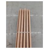 10 Pieces Oak Casing, 7ft L x 2 1/4 H, 70 Linear Feet