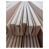 10 Pieces Oak Casing, 7ft L x 2 1/4 H, 70 Linear Feet