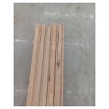 10 Pieces Oak Casing, 7ft L x 2 1/4 H, 70 Linear Feet