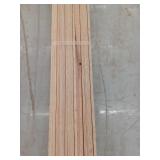 10 Pieces Oak Casing, 7ft L x 2 1/4 H, 70 Linear Feet