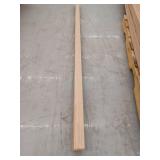 10 Pieces Oak Casing, 7ft L x 2 1/4 H, 70 Linear Feet