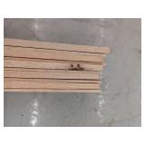 10 Pieces Oak Casing, 7ft L x 2 1/4 H, 70 Linear Feet
