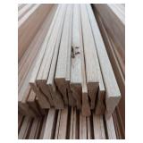 10 Pieces Oak Casing, 7ft L x 2 1/4 H, 70 Linear Feet