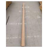 10 Pieces Oak Casing, 7ft L x 2 3/16 H, 70 Linear Feet