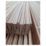 10 Pieces Oak Casing, 7ft L x 2 3/16 H, 70 Linear Feet