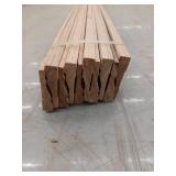 10 Pieces Oak Casing, 7ft L x 2 1/4 H, 70 Linear Feet
