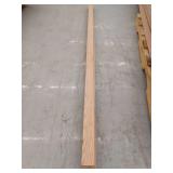 10 Pieces Oak Casing, 7ft L x 2 1/4 H, 70 Linear Feet