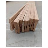 10 Pieces Oak Casing, 7ft L x 2 1/4 H, 70 Linear Feet