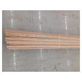 10 Pieces Oak Casing, 7ft L x 2 1/4 H, 70 Linear Feet