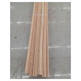 10 Pieces Oak Casing, 7ft L x 2 1/4 H, 70 Linear Feet