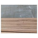 10 Pieces Oak Casing, 7ft L x 2 1/4 H, 70 Linear Feet