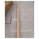 10 Pieces Oak Casing, 7ft L x 2 1/4 H, 70 Linear Feet