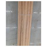10 Pieces Oak Casing, 7ft L x 2 1/4 H, 70 Linear Feet