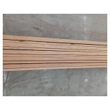 10 Pieces Oak Casing, 7ft L x 2 5/16 H, 70 Linear Feet