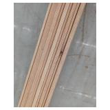 10 Pieces Oak Casing, 7ft L x 2 5/8 H, 70 Linear Feet