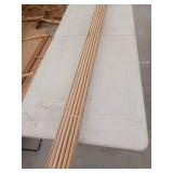 10 Pieces Oak Base, 8ft L x 2 13/16 H, 80 Linear Feet