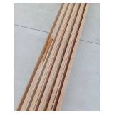 10 Pieces Oak Base, 8ft L x 2 13/16 H, 80 Linear Feet