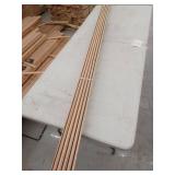 10 Pieces Oak Base, 8ft L x 2 13/16 H, 80 Linear Feet