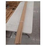 10 Pieces Oak Base, 8ft L x 2 13/16 H, 80 Linear Feet