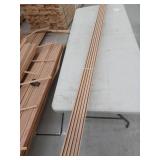 10 Pieces Oak Base, 80 L x 2 13/16 H, 80 Linear Feet