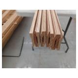 10 Pieces Oak Base, 80 L x 2 13/16 H, 80 Linear Feet