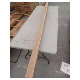 10 Pieces Oak Base, 8ft L x 2 3/4 H, 80 Linear Feet