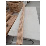 10 Pieces Oak Base, 8ft L x 2 3/4 H, 80 Linear Feet