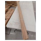 10 Pieces Oak Base, 8ft L x 3 1/16 H, 80 Linear Feet
