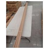 10 Pieces Oak Base, 8ft L x 3 1/8 H, 80 Linear Feet