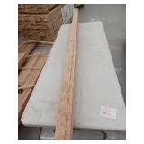 10 Pieces Oak Base, 8ft L x 3 3/8 H, 80 Linear Feet