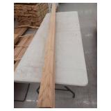 10 Pieces Oak Base, 8ft L x 3 1/4 H, 80 Linear Feet