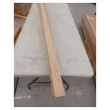 10 Pieces Oak Base, 8ft L x 2 1/4 H, 80 Linear Feet
