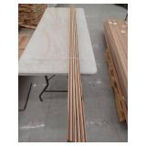 10 Pieces Oak Base, 8ft L x 2 13/16 H, 80 Linear Feet