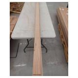 10 Pieces Oak Base, 8ft L x 2 13/16 H, 80 Linear Feet