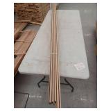 10 Pieces Oak Base, 8ft L x 2 3/4 H, 80 Linear Feet